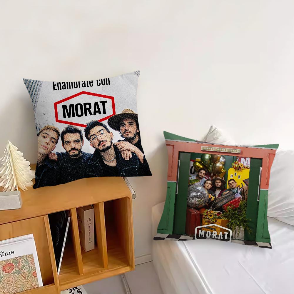 Band M-morat Antes De Que Amanezca Cushion Cover Pillow Cover Decoration Room Home Sofa Living Office Car Nordic Simplicity