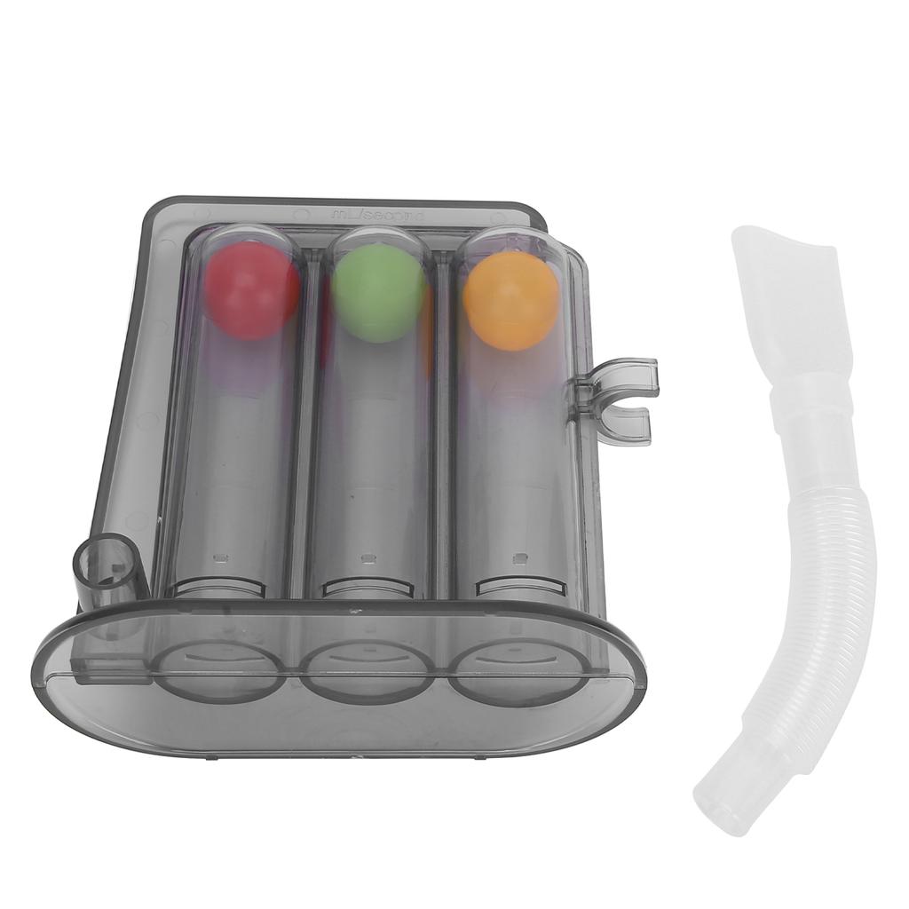 Deep Breathing Lung Exerciser Breathing Exerciser ThreeBall Vital Capacity Training Tool