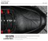Men's Octopus Leather Loafers - Large Size, Casual, Flat Bottom Driving Shoes with Elastic Band