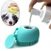 Pet Grooming Brushes Soft Silicone Cleaning Wash Bath Massage Brush For Dogs Cats Kittens Puppy Pet Grooming Supplies