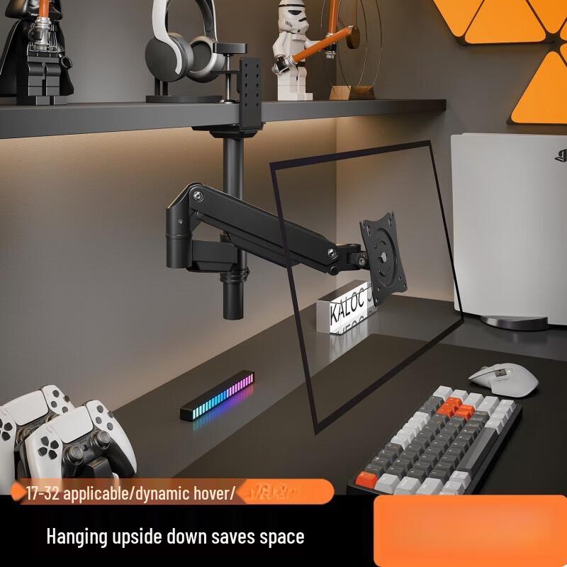 Desktop Inverted Mount Monitor & Laptop Arm