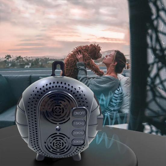 Anti Bark Device for Dogs Rainproof Bark Controller Intelligent Sensor Humanized Effective Barking Deterrent for Small Medium Large Dogs