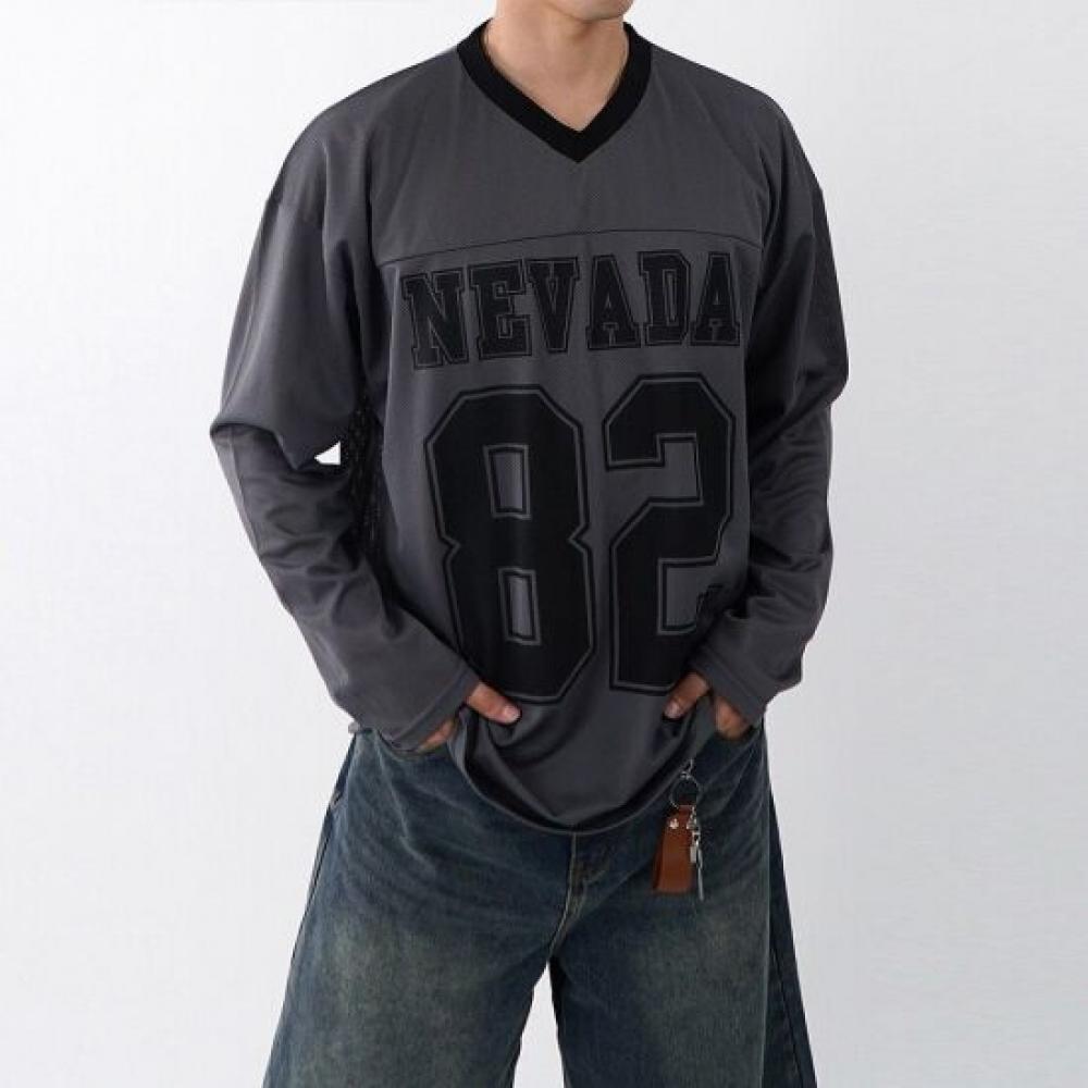 Onl Men Mesh Rugby T shirT Block Core Look