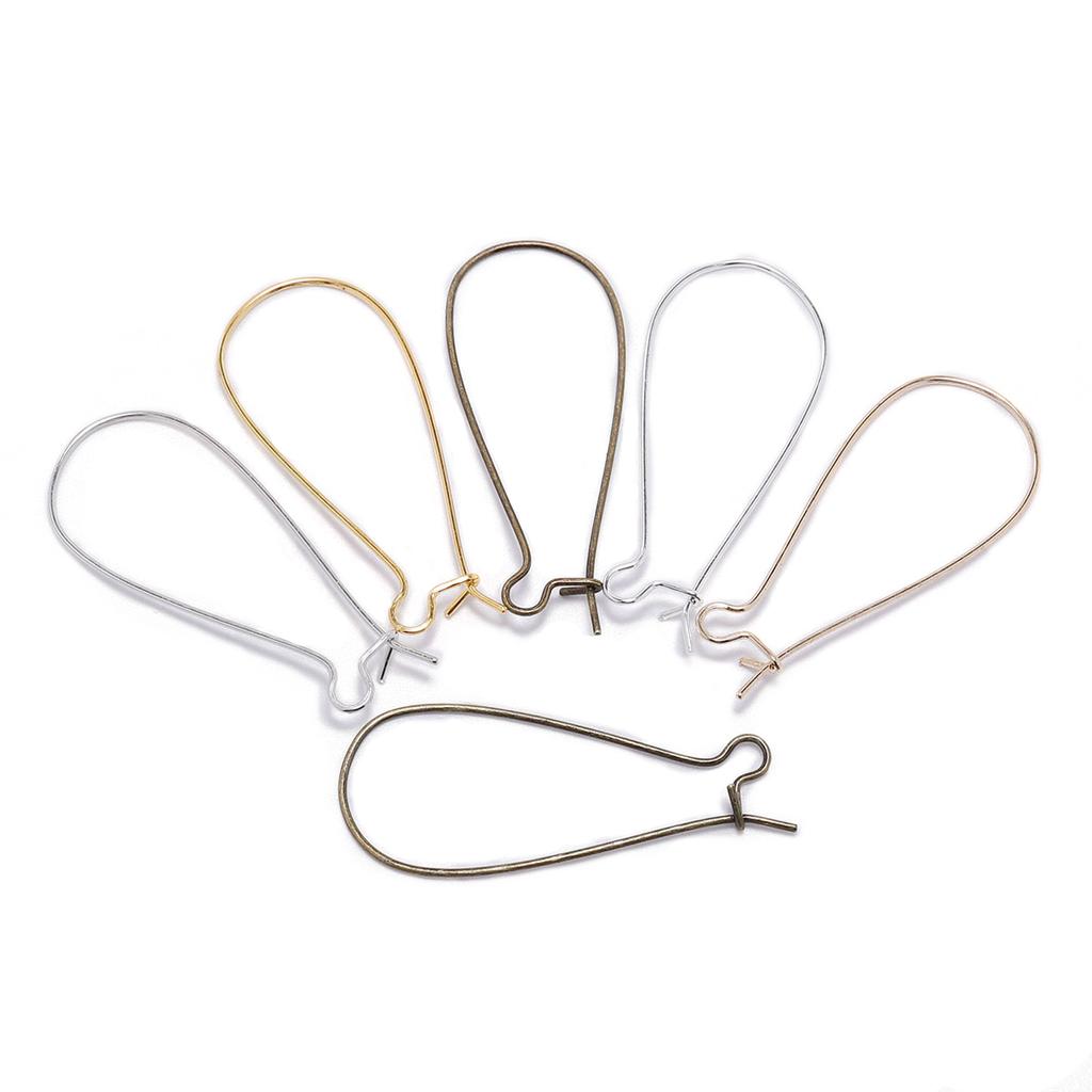 50pcs/lot 18-38 mm Gold Bronze French Lever Earring hooks Earring hooks Earring Ear Wires Findings DIY Jewelry Making Wholesale