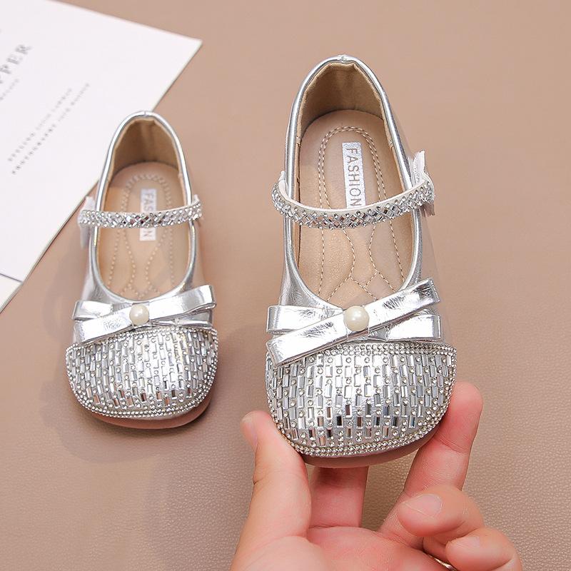 Summer New Style Soft Sole Little Girl Comfortable Soft Sole Leather Shoes
