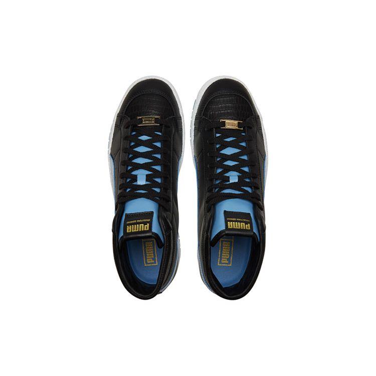 Puma Ralph Sampson 70 Mid Laye Casual High-Top Sneakers Unisex Sneakers Black Blue 383541-01