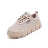 Spring mesh breathable outdoor board shoes women's thick sole lightweight simple casual shoes versatile sports running shoes