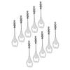 10Pcs Beadable Beer Opener Stainless Steel Decorative Beaded Bottle Opener for Party Gathering