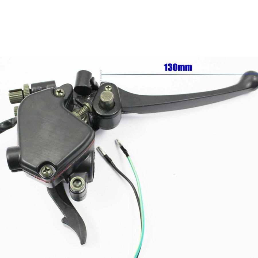 7/8" ATV Motorcycle Right Throttle Brake Lever Handle For 50cc 70cc 90 110 125cc