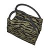 Tiger Stripe Print Thermal Lunch Bag Women Men Large Capacity Reusable Waterproof Insulated Lunch Box for Travel Picnic Work