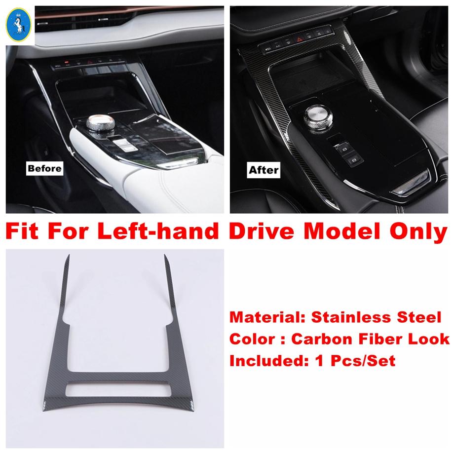 Auto AC Air Vent Outlet / Gear Shift / Glass Lift Button Panel Cover Trim For Haval H6 - 2024 Carbon Fiber Look Accessories