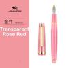 New Jinhao 82 Series Fountain Pen Acrylic F 0.5mm Nib School Office Supplies Business Writing Ink Pens Sliver Clip Blue Yellow