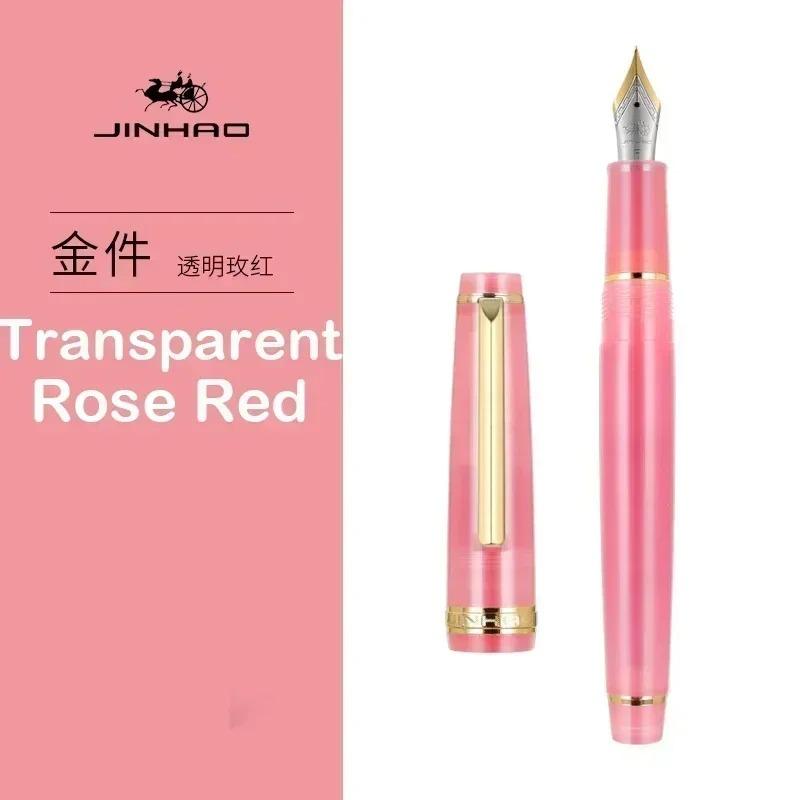 

Jinhao 82 Fountain Pen Fluorescent Green Spin Pen Popular EF F M NIB Business Office School Supplies Writing Stationery Bent (Curved) 1.0mm