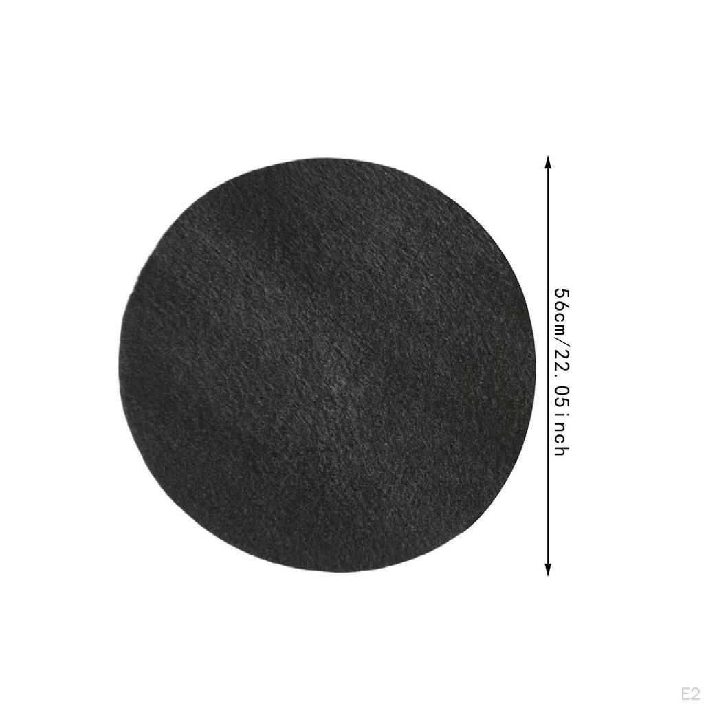 Pad for Oil Drain Pan No Splatter Change Mat Round Multipurpose Premium Drip Catcher