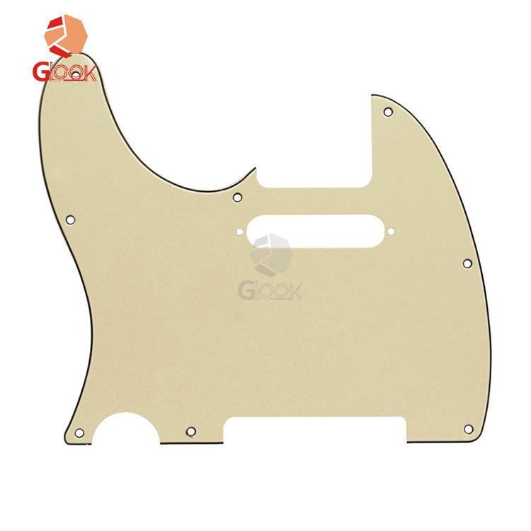 Linkshändige TL Elektrische Gitarre Schlagbrett und Rückplatten-Set