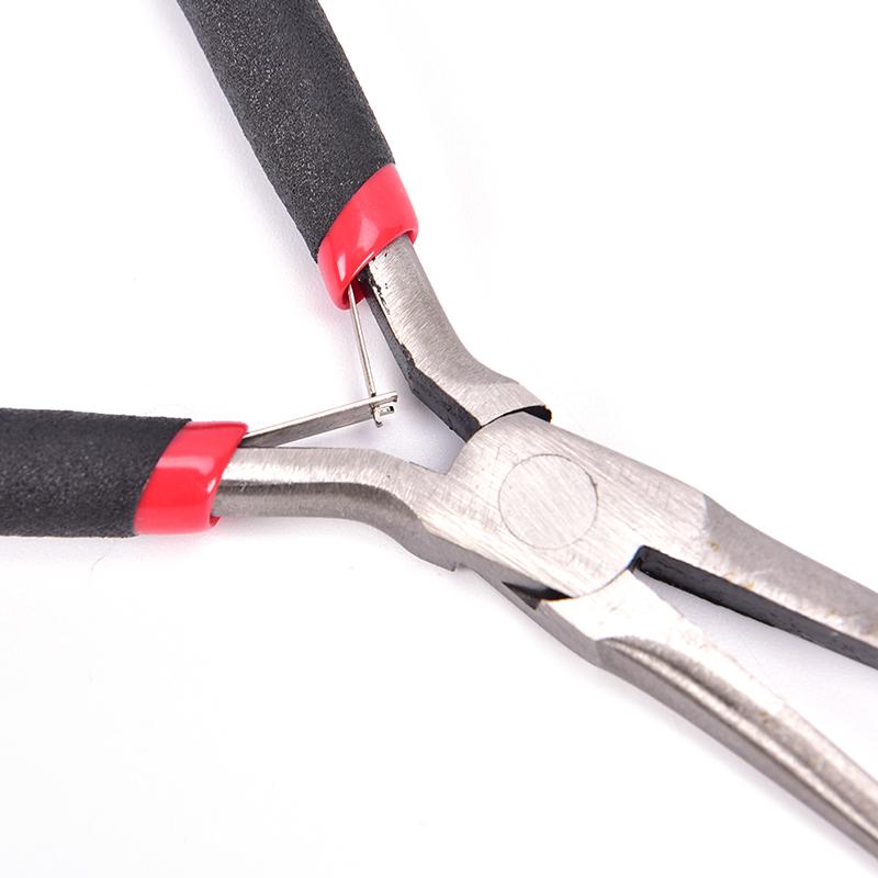 Metal Long Needle Nose Plier Side Cutter Puzzle Modeling Work Precision Tool