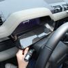 For LHD ABS Carbon Fiber Car Dashboard Display Decorative Frame For Land Rover Defender 110 130 2020 2025 2025 Car Accessories