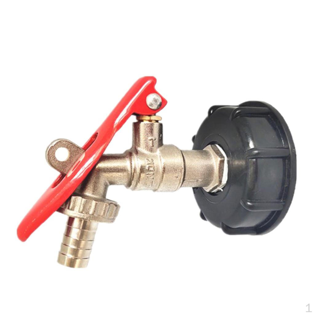 Brass Garden Water Connections Threaded IBC Tank Adapter