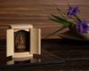 Zeku Buddhist statue in a shrine with Koyasan Kongo for those born in the year of the talisman of the zodiac Bodhisattva, (finished gold-plated