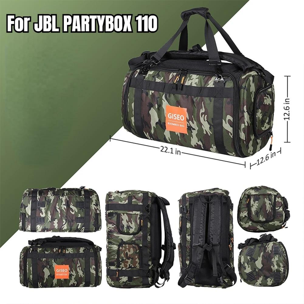 

Portable Bluetooth-compatible Speaker Case with Handle Waterproof Protection Speaker Storage Breathable for JBL PARTYBOX 300