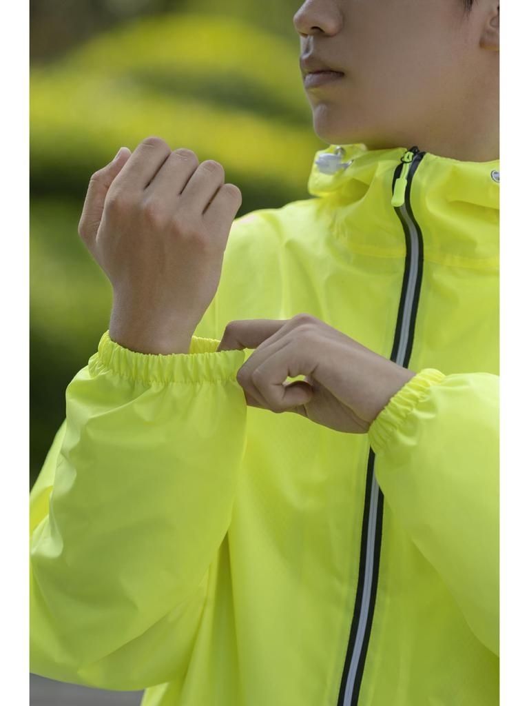 Unisex Full-Body Rainproof Raincoat and Pants Set for Outdoor Activities