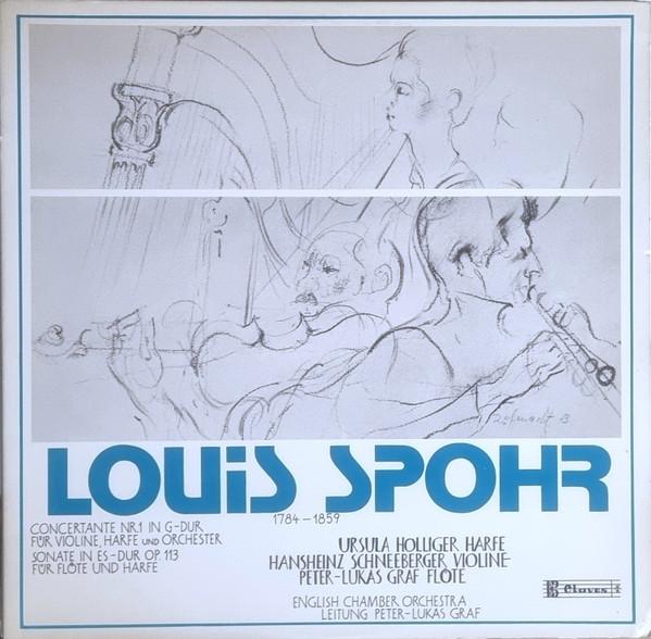 

LP Record LOUIS SPOHR URSULA HOLLIGER HAR Concertante Nr. 1 In Gdur Fr Viol LP30407 Claves Sweden Classical Used