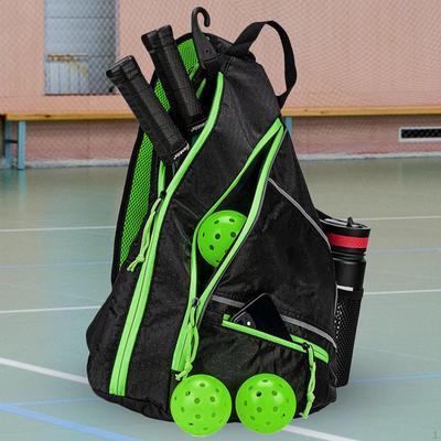 Pickleball Bag Backpack Crossbody Tennis for Women Racketball Travel