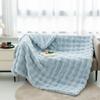 70x100cm Imitation Rabbit Plush Blanket Winter Warm Soft Throw Fur Blankets Comfortable Bed Sheet Sofa Nap Blanket High Quality