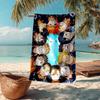 Ultra-Soft Beach Towel with Haikyu Theme,Ideal for Pool - Camping, Diving - Perfect Travel Essential, Vibrant Beach Towel.