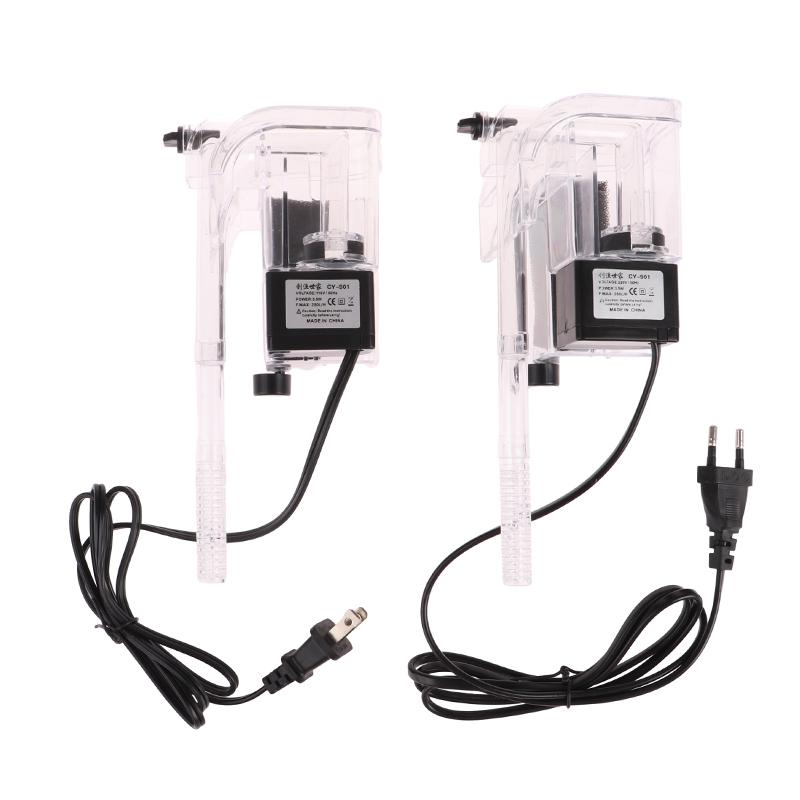 3 In 1 Small Aquarium Filter Small Tank Filter Suspension Oxygen Pump Water Purifier