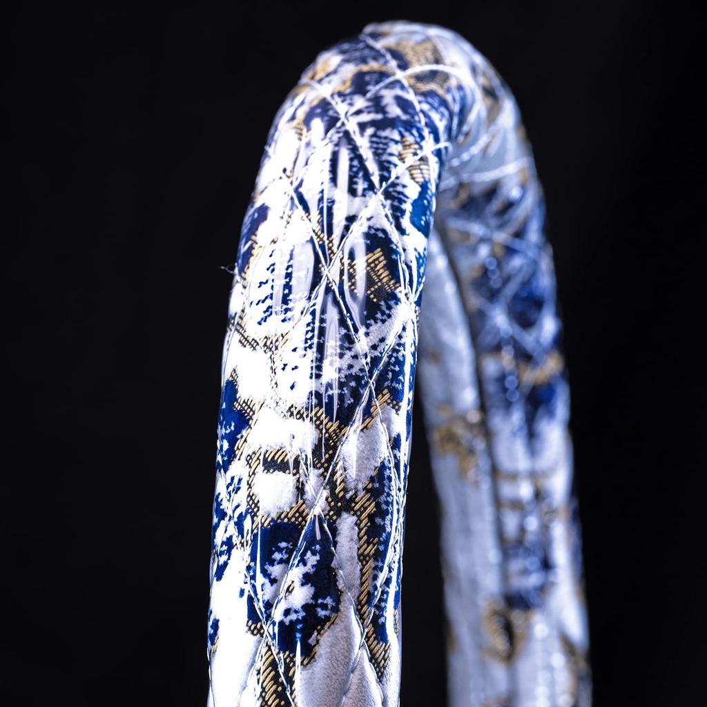 MIYABI Truck Truck Truck Truck Kinkazan Single Diamond Quilted Steering Wheel 2L Accessories, Interior, Parts, Interior, Cover, Madonna, White,