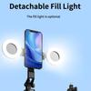 C12 Smart AI 360° Face Tracking Selfie Stick Gimbal, 1.8m Travel Vlog Aluminum Alloy.