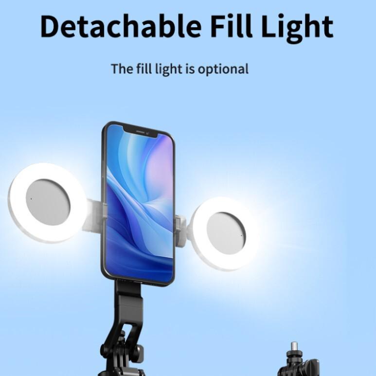 C12 Smart AI 360° Face Tracking Selfie Stick Gimbal, 1.8m Travel Vlog Aluminum Alloy.