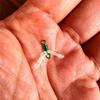50Pcs Anti-Winding Sub Wire Connector Bifurcation Swivels Contactor 8 Shaped Rings for Double Hook Fishing Tackle