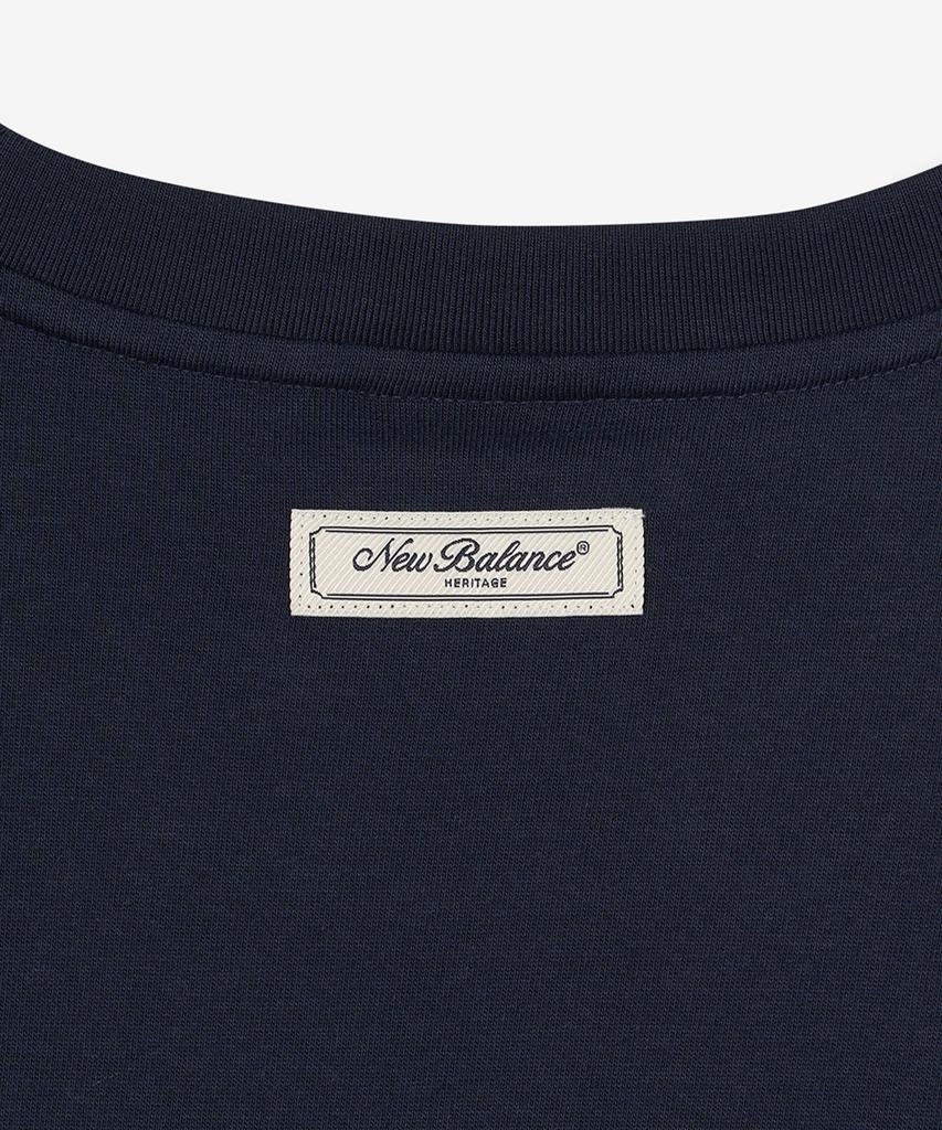 Nyuballanseu Nbnegco212 / Uni Heritage Short Sleeve T-Shirt (Navy)