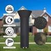 Durable Vertical Patio Heater Cover, Waterproof Sunproof Dustproof, Full Coverage Protector for Outdoor Garden Heaters
