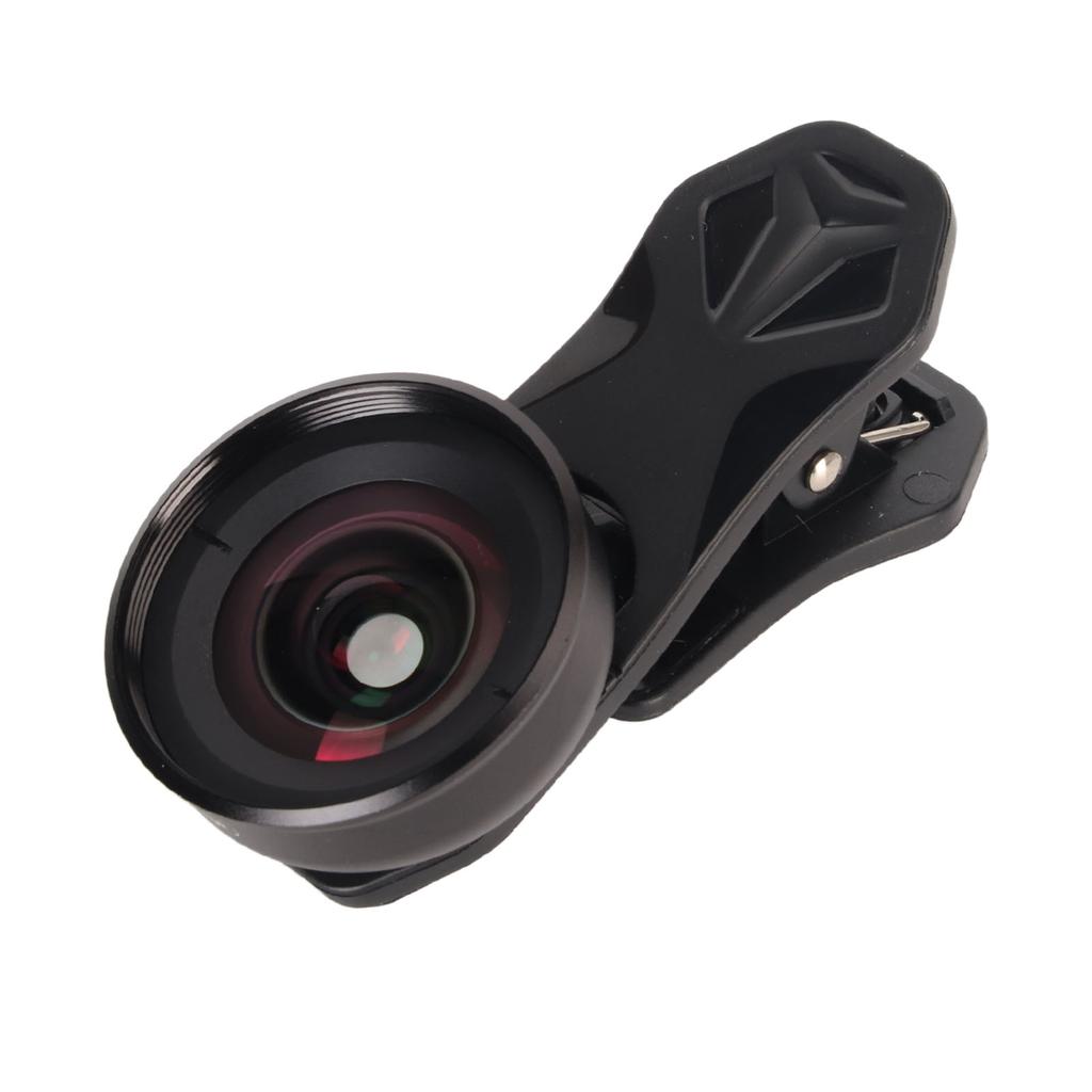 Handy Kameraobjektiv-Set Clip On 5 in 1 Makro Teleobjektiv Ultraweitwinkel- und Fisheye-Objektiv für