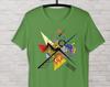 Graphic Unisex T-Shirt, Wassily Kandinsky Painting, Geometric Abstract Art Tee, Gift for Her, Gift for Him, Art Lover Gift Geometric T-Shirt