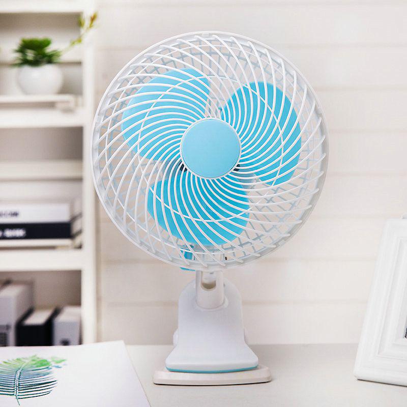 Silent Mini Fan: Cartoon Design for Dorms, Desks, and Offices