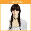 Wednesdays Addams Family Hair Knitting Wig – Halloween Cosplay Party Style