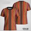 Tribal Style 3D Printed T-shirt