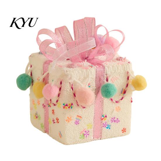 Stocking Stuffer Holiday Gifts Christmas Foam Ornament, Large Candy Cane Lollipop Gingerbread Gift Box Tree Hanging Ornaments Decoration for