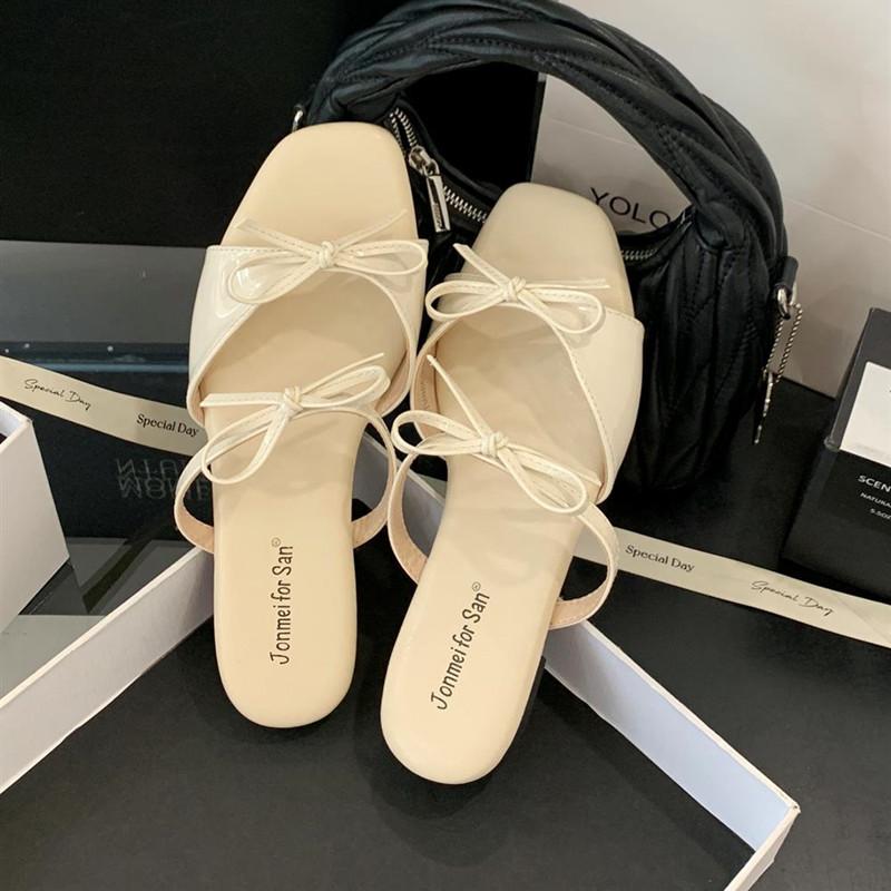 Fashion Bailamos 2025 Summer Brand Women Slipper Fashion Slip On Ladies Casual Flip Flop Shoes Soft Flat Heel Outdoor Beach Slides Mujer