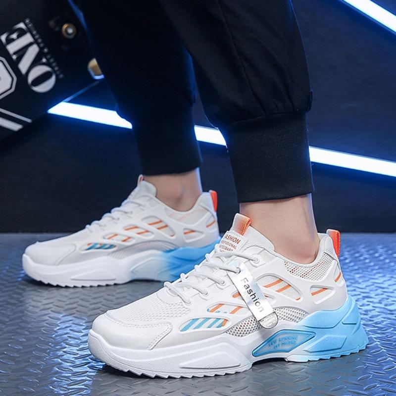 Μόδα Καλοκαίρι Νέα Ανδρικά Αθλητικά Παπούτσια με Αερόσολα Ελαφριά Αναπνέοντα Αντιοσμητικά Αθλητικά Παπούτσια για Τρέξιμο Παπούτσια για Περίπατο Zapatillas