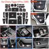 Anti-Slip Gate Slot Mat for Chery Tiggo 4 Pro / DR5 Car Door Groove Pad Interior Accessories Cup Holder Rubber Coaster