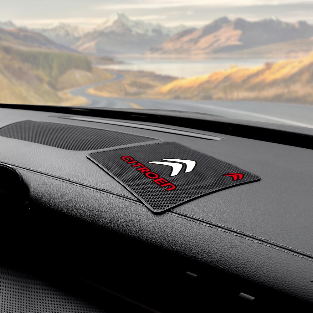 Auto Armaturenbrett Telefon Brillen Anti-Rutsch Silikon Pads Klebrige Matte Für Citroen C4 C3-XR C5 Aircross C-quatre Picasso Auto Ventilkappe