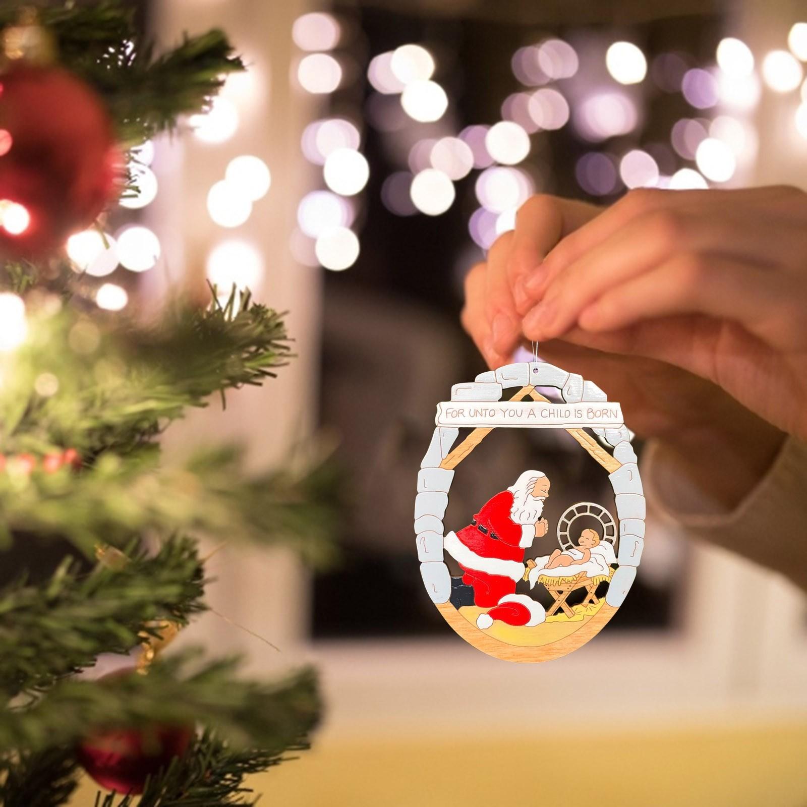 

Рождество Рождественский орнамент Рождественский орнамент Дерево Подарочный орнамент Собака Принт Рождественские украшения Открытый Дом Комната Окно горячий розовый