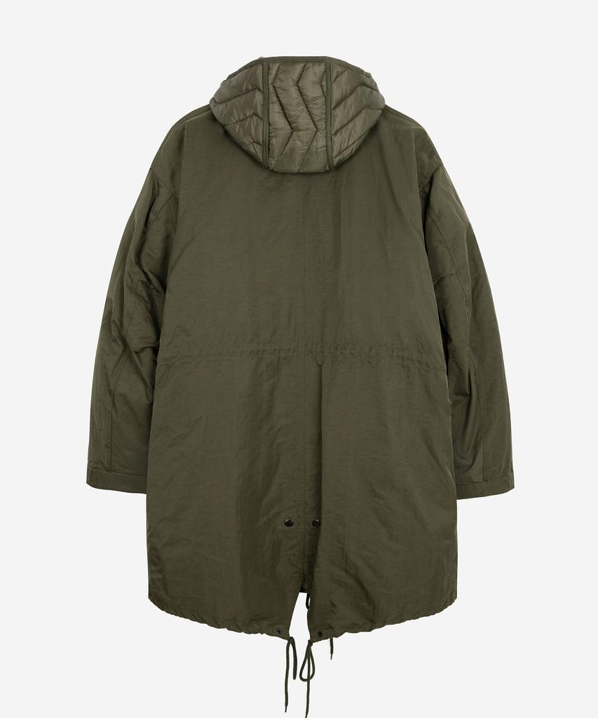 Publicifure Washed Nylon M65 Fishtail Parka_Khaki