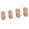 8 Pairs Toes Separator Soft Silicone Relieve Pain Reduce Friction Toes Spacer Bunion Corrector Skin Color