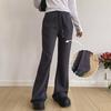 New Arrivals Open Run Low Rise Bootcut Sweatpants With Waist Tie